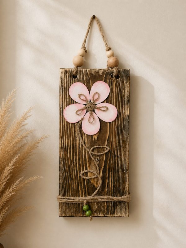 Wandbord Bloem