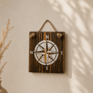 wandbord met windroos - Vigalo